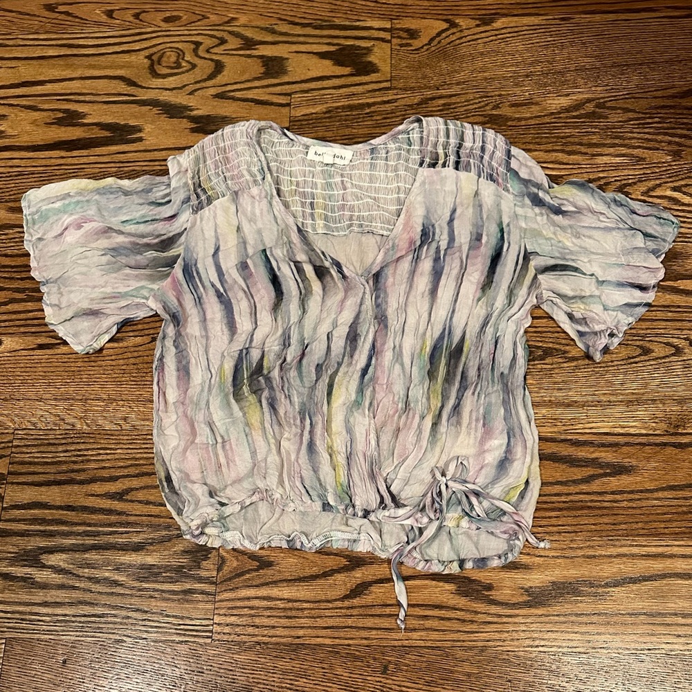 Flowy crop top
